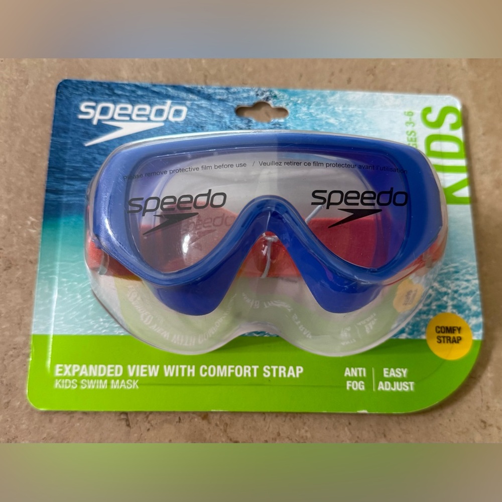 New Speedo Kids Swim Goggles Size (3-6)